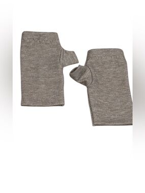 Fingerless Gloves two Layer Ultra Soft Jersey tan Fingerless Gloves